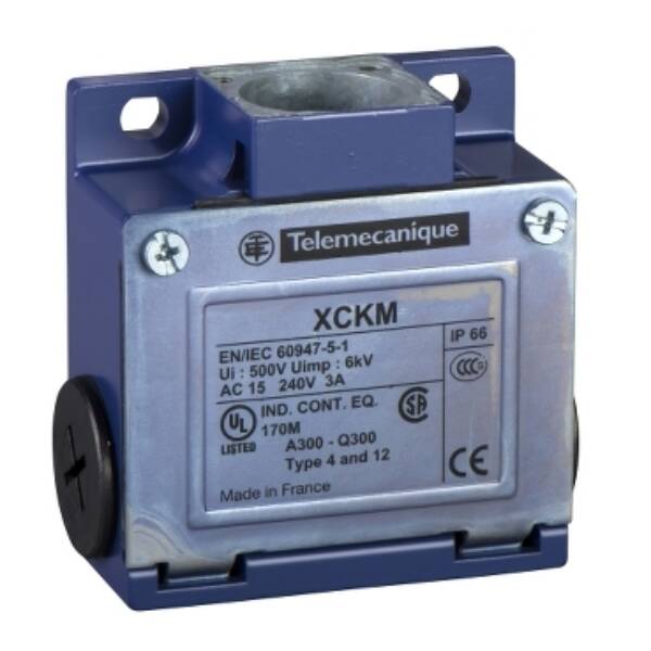 Limit switch body, Limit switches XC Standard, ZCKM, 1NC+2 NO, snap action, Pg13.5 - Telemecanique Sensors - ZCKMD31