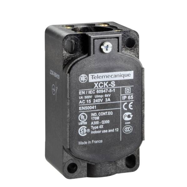 Limit switch body, Limit switches XC Standard, ZCKS, 1NC+2 NO, snap action, M20 - Telemecanique Sensors - ZCKSD31H29