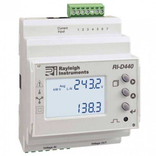 RI-D440 easywire DIN Rail Mounting Multifunction Meter