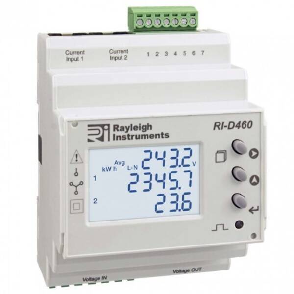 RI-D460 Split Load easywire DIN Rail Mounting Multifunction Meter