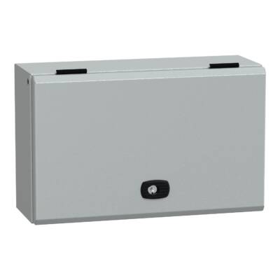 Spacial S3DB . H250xW400xD150. IP66, IK10, RAL7035. No - Schneider Electric - NSYS3DB25415