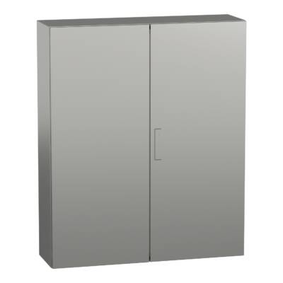 SPACIAL S3X stainless 316L, Scotch Brite® finish, H1200xW1000xD300 mm. - Schneider Electric - NSYS3X121030H