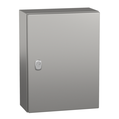 SPACIAL S3X stainless 304L, Scotch Brite® finish, H400xW300xD150 mm. - Schneider Electric - NSYS3X4315