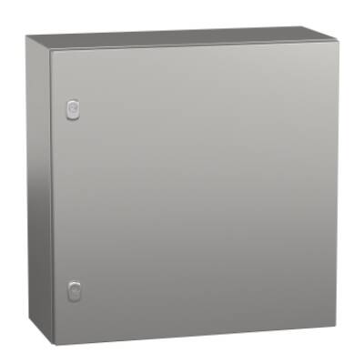 SPACIAL S3X stainless 304L, Scotch Brite® finish, H600xW600xD250 mm. - Schneider Electric - NSYS3X6625