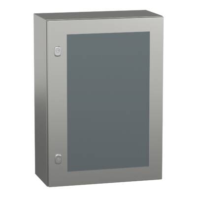 SPACIAL S3X stainless 304L, Scotch Brite® finish, H700xW500xD250 mm. - Schneider Electric - NSYS3X7525T