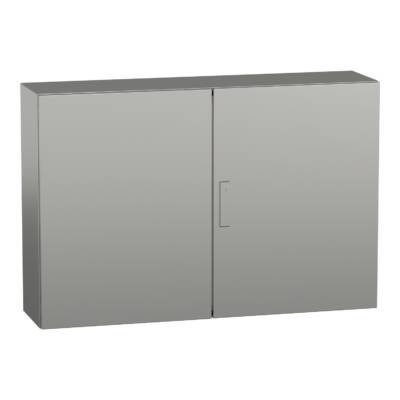 Spacial S3X - stainless steel 304L- Scotch Brite® finish - H800xW1200xD300 mm. - Schneider Electric - NSYS3X801230