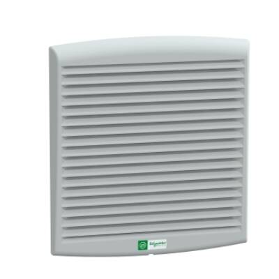 ClimaSys forced vent. IP54, 300m3/h, 230V, with outlet grille and filter G2 - Schneider Electric - NSYCVF300M230PF