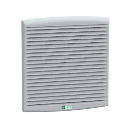 ClimaSys forced vent. IP54, 560m3/h, 230V, with outlet grille and filter G2 - Schneider Electric - NSYCVF560M230PF