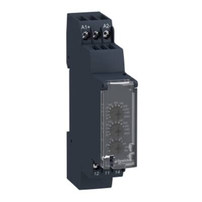 Modular 1-phase voltage control relay, 5 A, 1 CO, 20…80 V AC/DC - Schneider Electric - RM17UBE16