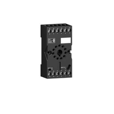 Socket, mixed contact, 10 A, relay type RUMC3, screw connector, 250 V AC - Schneider Electric - RUZC3M