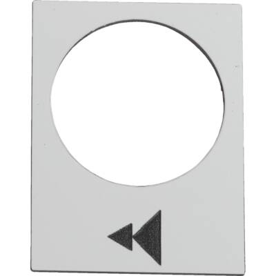 legend plate 30x40 mm - Schneider Electric - ZB2BY4904