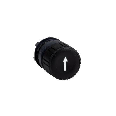 knurled pushbutton head Ø22 push-turn release "up arrow" - Schneider Electric - ZB5AF351