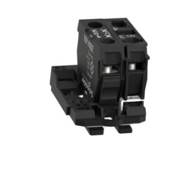 Complete body/contact assembly and light block, Harmony XB5, universal LED, 1NO, 230...240V - Schneider Electric - ZB5AW0M11