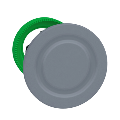 Harmony XB5, Flush mounted blanking plug, plastic, grey, Ø30, grey bezel - Schneider Electric - ZB5FSZ3C0