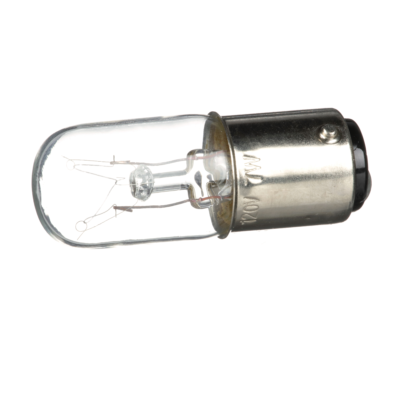 Incandescent bulb, BA 15d, 7W, 120 V AC/DC - Schneider Electric - DL1BEG