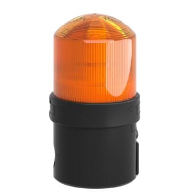 Ø 70 mm tower light - steady - orange - IP65 - 24 V - Schneider Electric - XVBL0B5