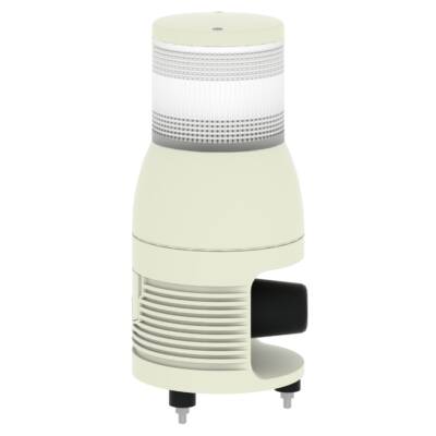 tower light 100 mm 24 V siren - steady/flashing LED - red - Schneider Electric - XVC1B1HK