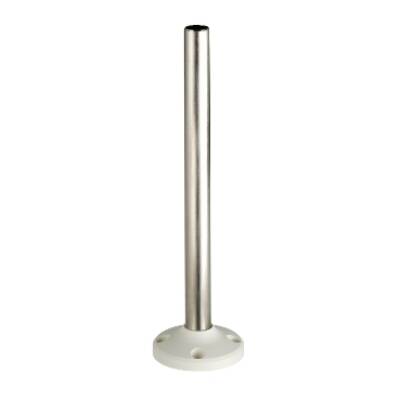 Harmony XVM, support tube with fixing base l=250 mm, aluminium white, - Schneider Electric - XVMZ03