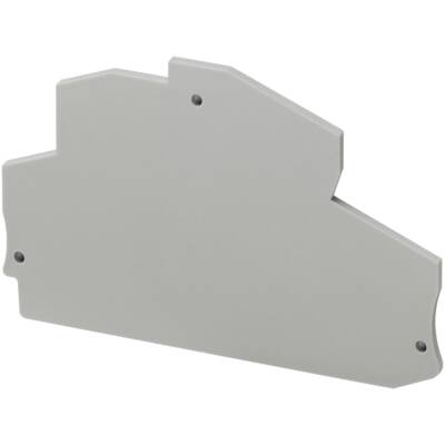 END COVER 2 LEVEL, 2,2MM WIDTH, 4PTS FOR SPRING TERMINALS NSYTRR24D, - Schneider Electric - NSYTRACRE24