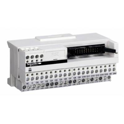 passive connection sub-base ABE7 - 16 inputs or outputs - Led - Schneider Electric - ABE7H16C11