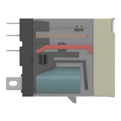 plug-in electromechanical relay - 12.5 mm - 24 V DC - 1 CO - Schneider Electric - ABR7S33