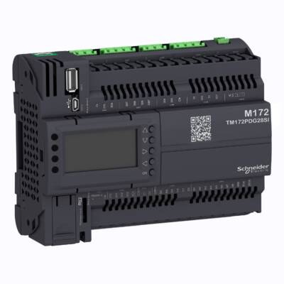 Modicon M172 Performance Display 28 I/Os, Eth, Solid State Relay - Schneider Electric - TM172PDG28SI