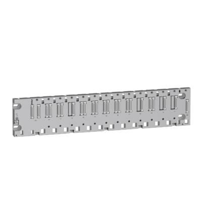 ruggedized rack X80 - 12 slots - Ethernet backplane - Schneider Electric - BMEXBP1200H