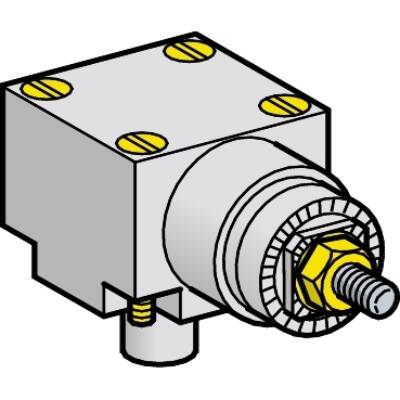 Limit switch head, Limit switches XC Standard, ZCKE, w/o lever stay put left and right actuation, +120 °C - Telemecanique Sensors - ZCKE095