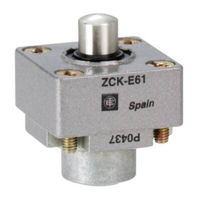 limit switch head ZCKE - metal end plunger - Telemecanique Sensors - ZCKE61