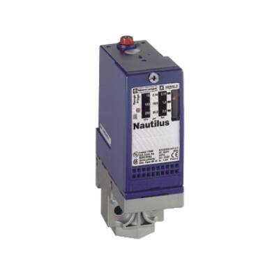 pressure switch XMLA 160 bar - fixed scale 1 threshold - 1 C/O - Telemecanique Sensors - XMLA160D2S11