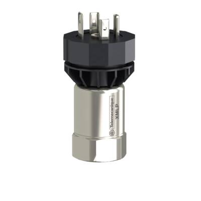 pressure transmitter - XMLP - 60 bar - 7/16 female - 4..20mA - DIN - set of 1 - Telemecanique Sensors - XMLP060BC290