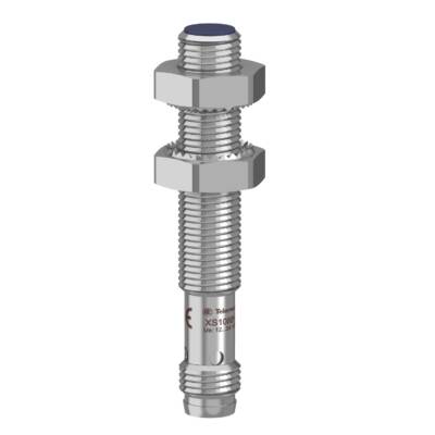 Inductive proximity sensors XS, inductive sensor XS1 M8, L50mm, brass, Sn1.5mm, 12..24VDC, M8 - Telemecanique Sensors - XS108BLPAM8