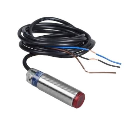 photo-electric sensor - XUB - multi - Sn 0..20m - 12..24VDC - cable 2m - Telemecanique Sensors - XUB0SPSNL2