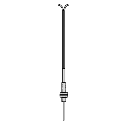 plastic fibre optic for sensor - diffuse - extended - 2m - Sn6mm - Telemecanique Sensors - XUFN04331