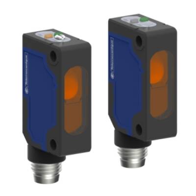 Photoelectric sensors XU, miniature, thru beam, Smax=30 m, system, PNP, connector M8 - Telemecanique Sensors - XUM2APXBM8