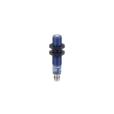 ultrasonic sensor cylindrical M12 - Sn 0.1 m - NO - M8 connector - Telemecanique Sensors - XX512A2NAM8