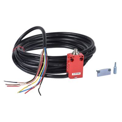 safety limit switch XCSM - metal - steel plunger - 2 NC + 1 NO - cable 5 m - Telemecanique Sensors - XCSM3910L5