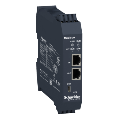 EtherCAT diagnostic expansion module with spring term - Schneider Electric - XPSMCMCO0000ECG