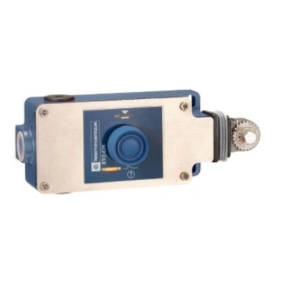 e-stop rope pull switch XY2CH - 2NC+1NO - booted pushbutton - Telemecanique Sensors - XY2CH14290TK