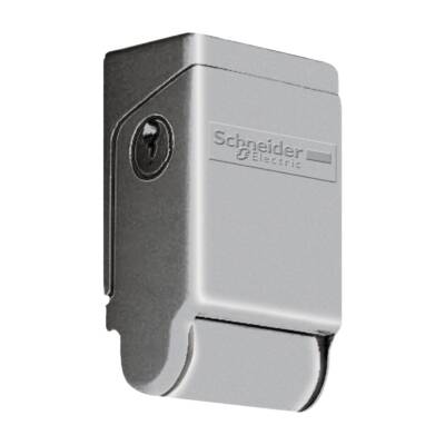 Half cylinder DIN closure system for Spacial S3D enclosure - Schneider Electric - NSYAEDLDINS3D