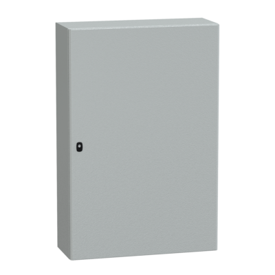 Spacial S3D plain door w/o mount.plate. H1200xW800xD300 IP66 IK10 RAL7035. - Schneider Electric - NSYS3D12830