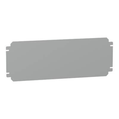 Plain mounting plate H200xW500mm made of galvanised sheet steel - Schneider Electric - NSYMM25SB