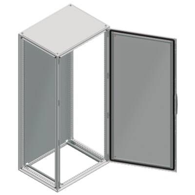 Spacial SF enclosure without mounting plate - assembled - 2000x400x600 mm - Schneider Electric - NSYSF20460