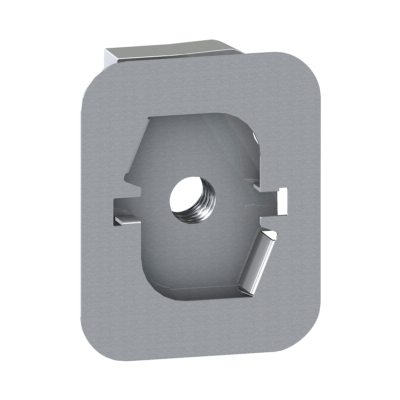 Quarter-turn sliding nut - M6. Supply: 10 units - Schneider Electric - NSYSNM6