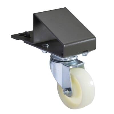 4 wheels (2 free, 2 with locking system) for transport with individual plinth - Schneider Electric - NSYSTW