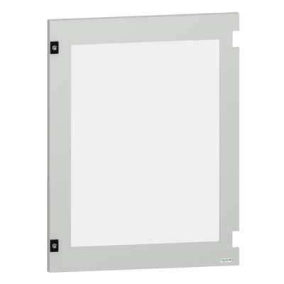 Glazed door for PLM86T wihtout locking - Schneider Electric - NSYDPLM86TG