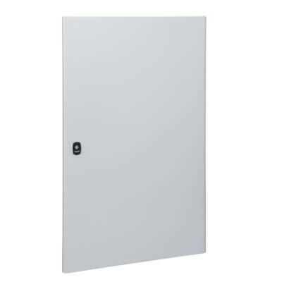 Plain right door Spacial S3D H1200xW500 RAL 7035, with lock - Schneider Electric - NSYDS3D125R