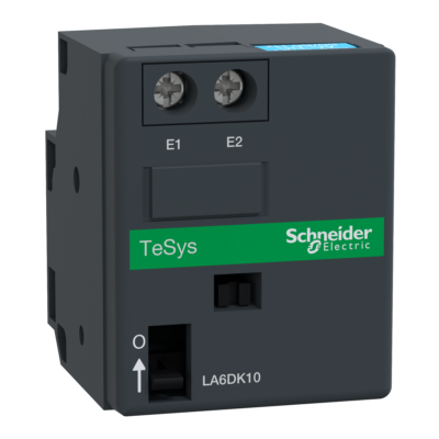 auxiliary latch block TeSys D - 256...277 V DC/AC 50...60 Hz - Schneider Electric - LA6DK10U