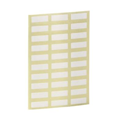 sheet of label LA9-D - 7 x 21 mm - for TeSys D - Schneider Electric - LA9D93