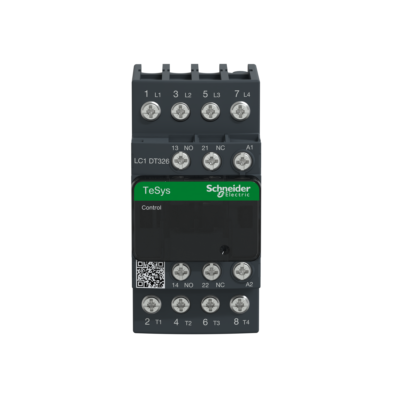 TeSys D contactor - 4P(4 NO) - AC-1 - <= 440 V 32 A - 24 V AC 50/60 Hz coil - Schneider Electric - LC1DT326B7